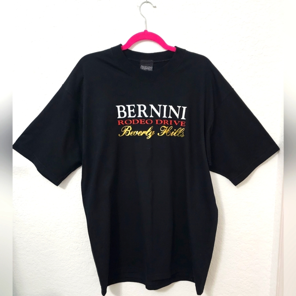 Bernini Rodeo Drive Beverly Hills Men's T Shirt. Size L